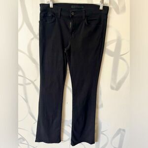 J Brand Black Slim Boot Pant Size 8